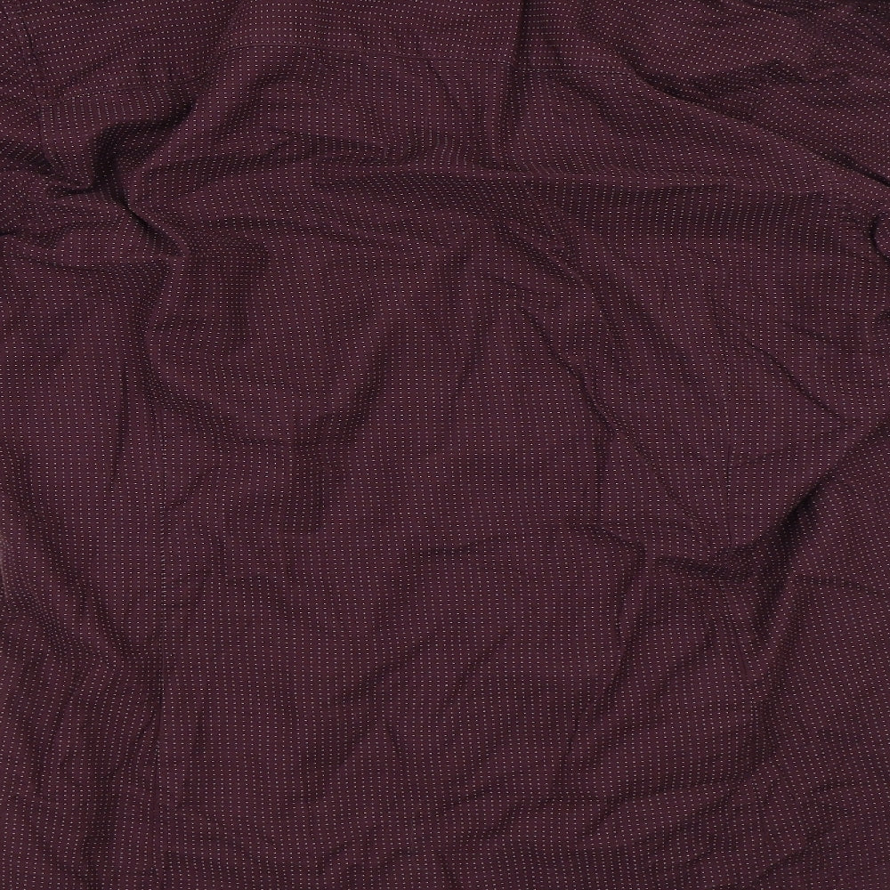 NEXT Mens Red Button-Up Size L