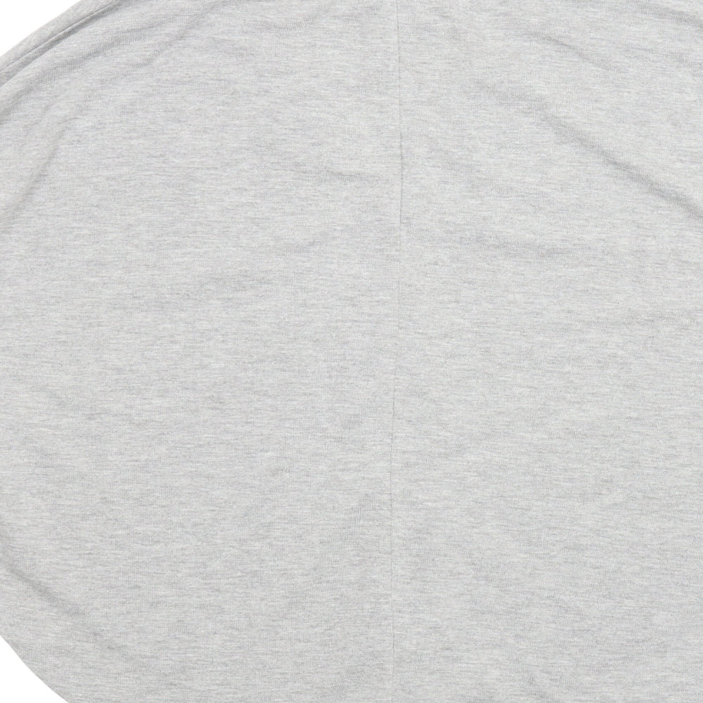 Forever21 Womens Grey Basic Button-Up Size S