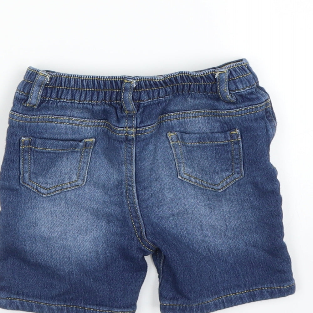 Early days Boys Blue Denim Cropped Trousers Size 9-12 Months - SHORTS