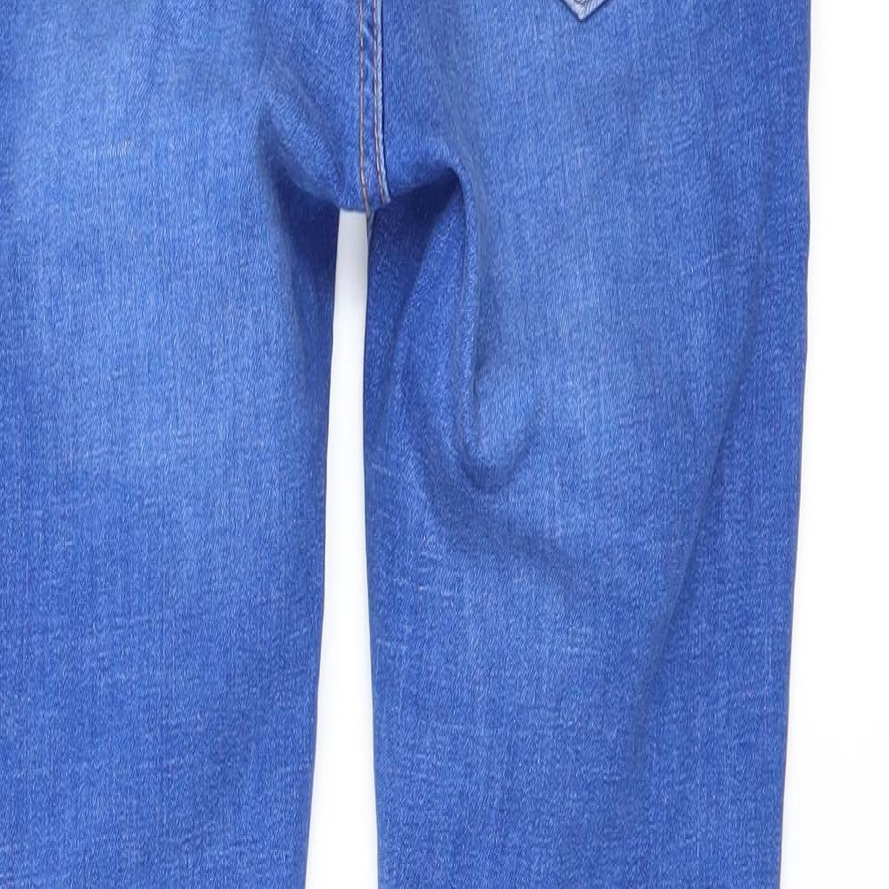 Denim & Co.` Womens Black Denim Skinny Jeans Size 6 L27 in