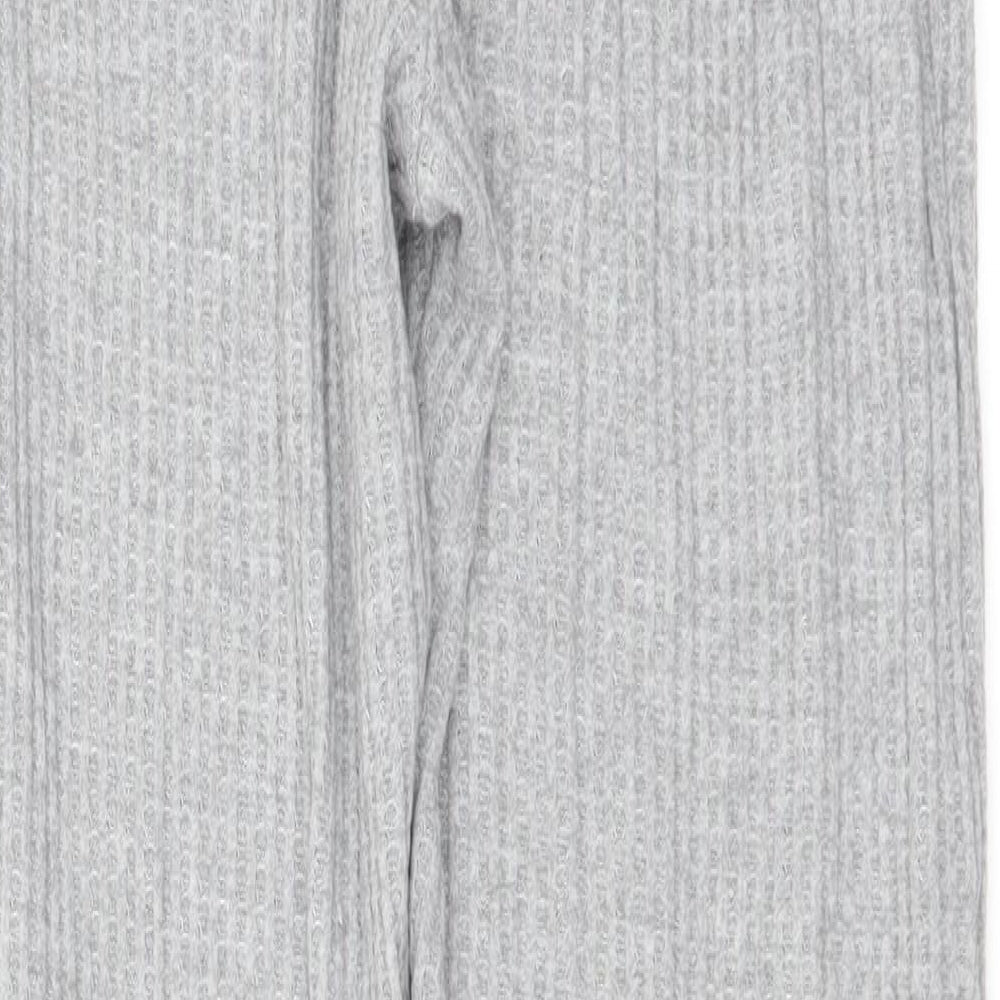 PEP&CO Womens Grey Jogger Trousers Size 10 L28 in