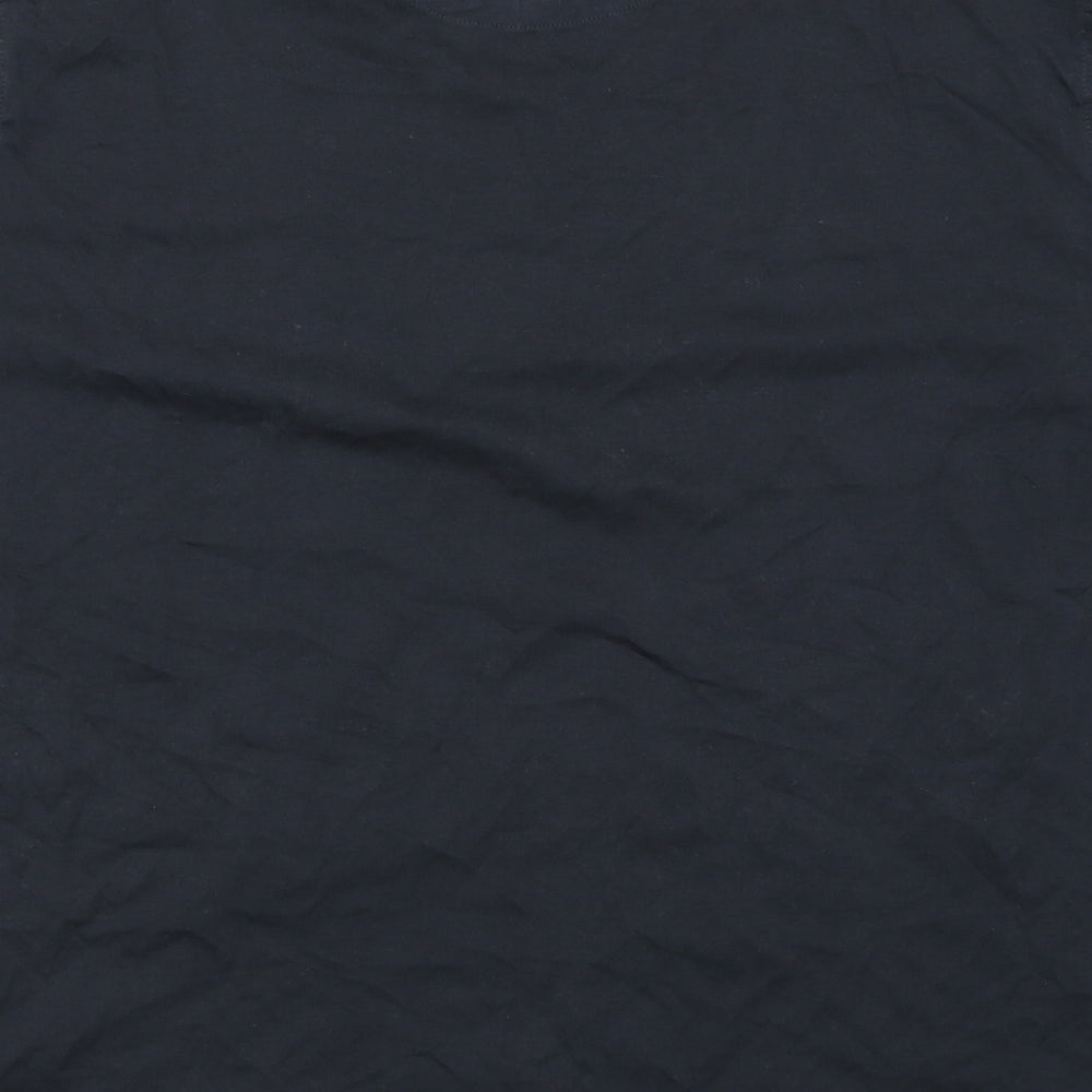 Jasper Conran Mens Black T-Shirt Size XL