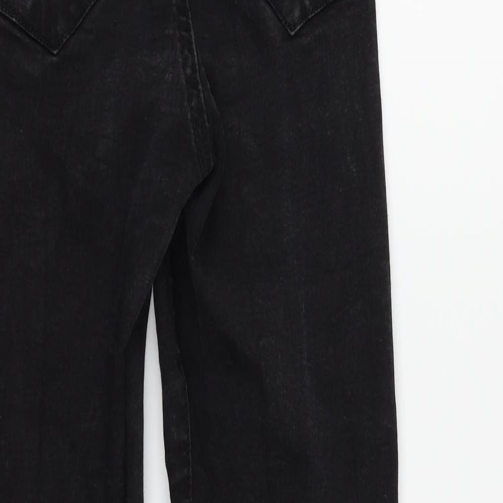 Denim & Co. Womens Black Skinny Jeans Size 12 L30 in