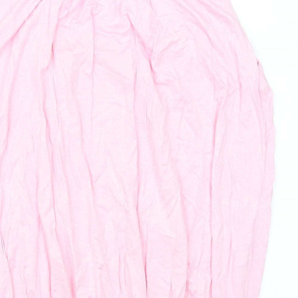 Body2Body Womens Pink Basic Tank Size M