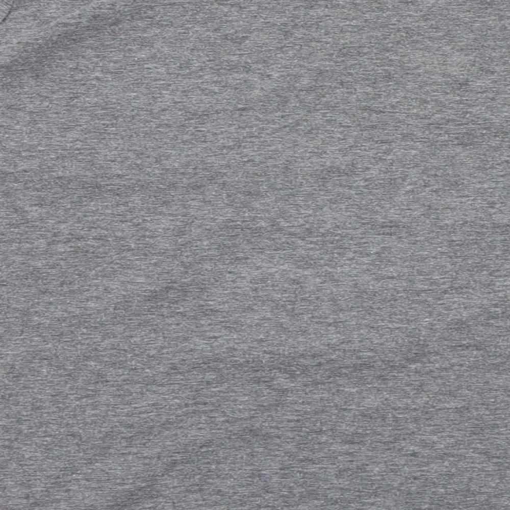 Disney Girls Grey Basic T-Shirt Size 12-13 Years