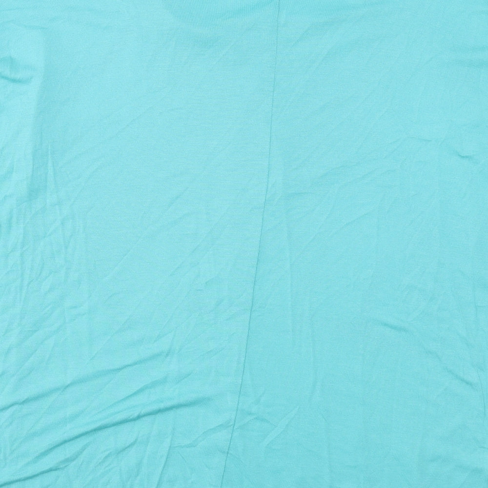 NEXT Womens Green Geometric Basic Blouse Size 18