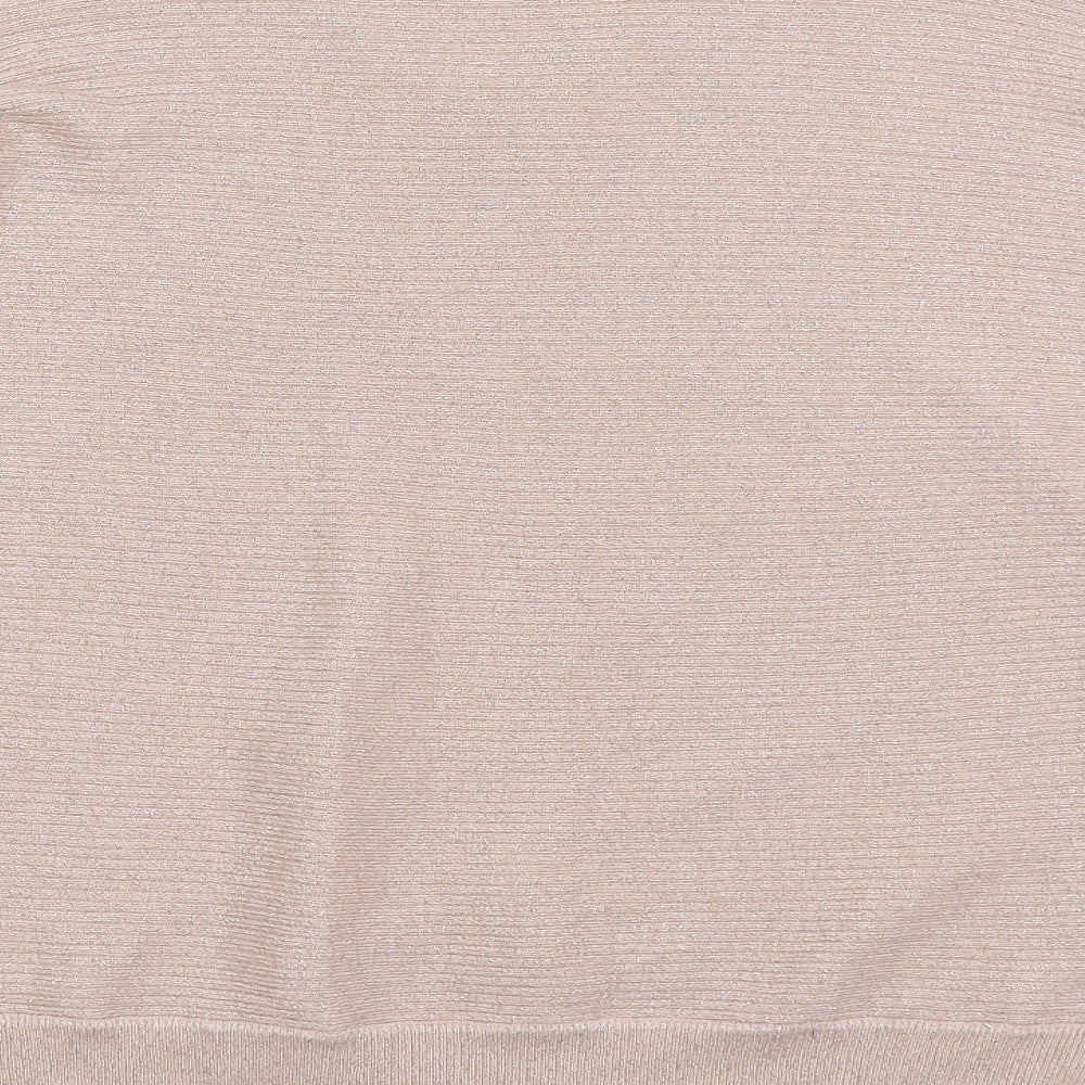 F&F Womens Pink Pullover Jumper Size 10