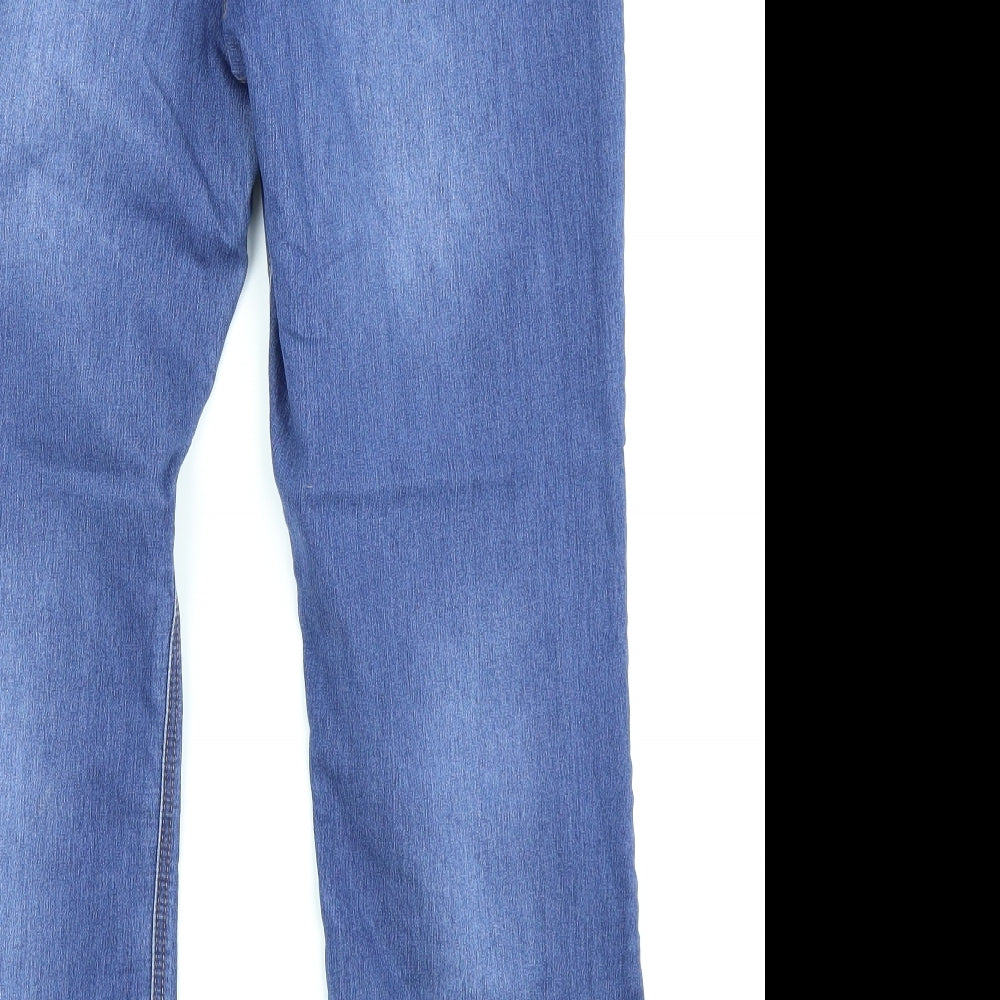 Asda George Womens Blue Straight Jeans Size 16 L25.5 in