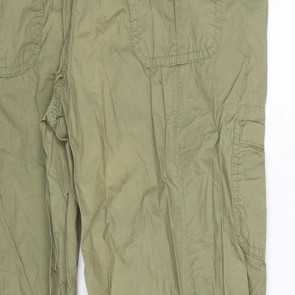 TU Womens Green Chino Trousers Size 12 L24 in