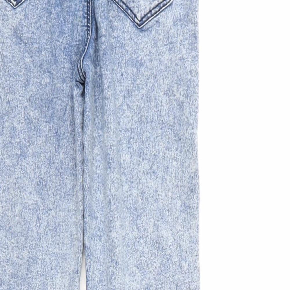 Denim & Co. Girls Blue Denim Straight Jeans Size 12-13 Years
