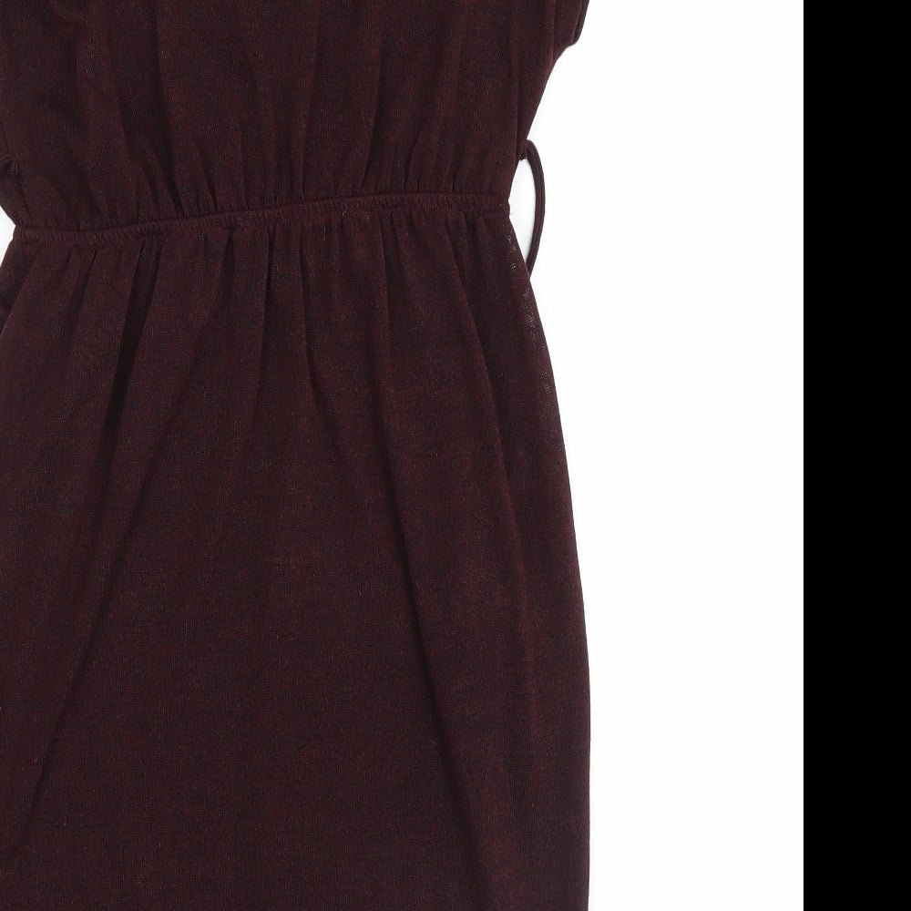 Apricot Womens Red Jumper Dress Size S