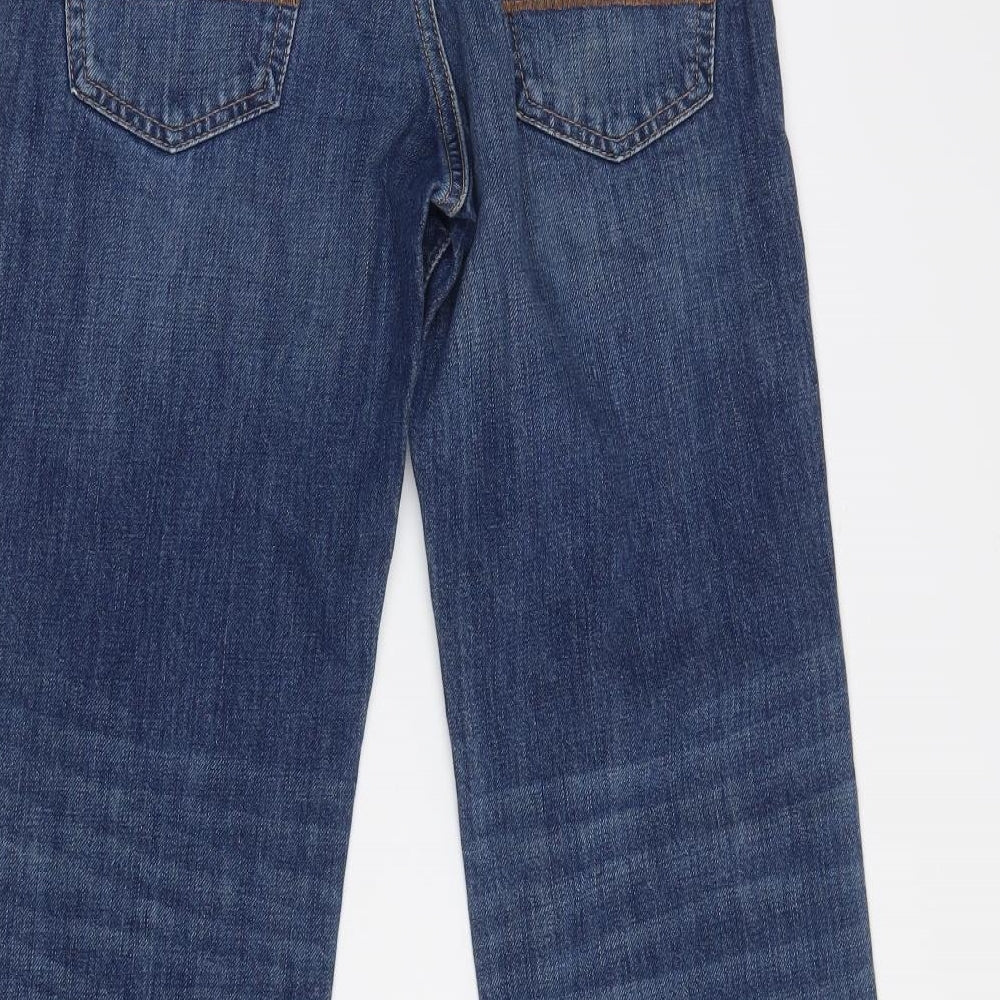 Abercrombie Mens Blue Straight Jeans Size 26 in