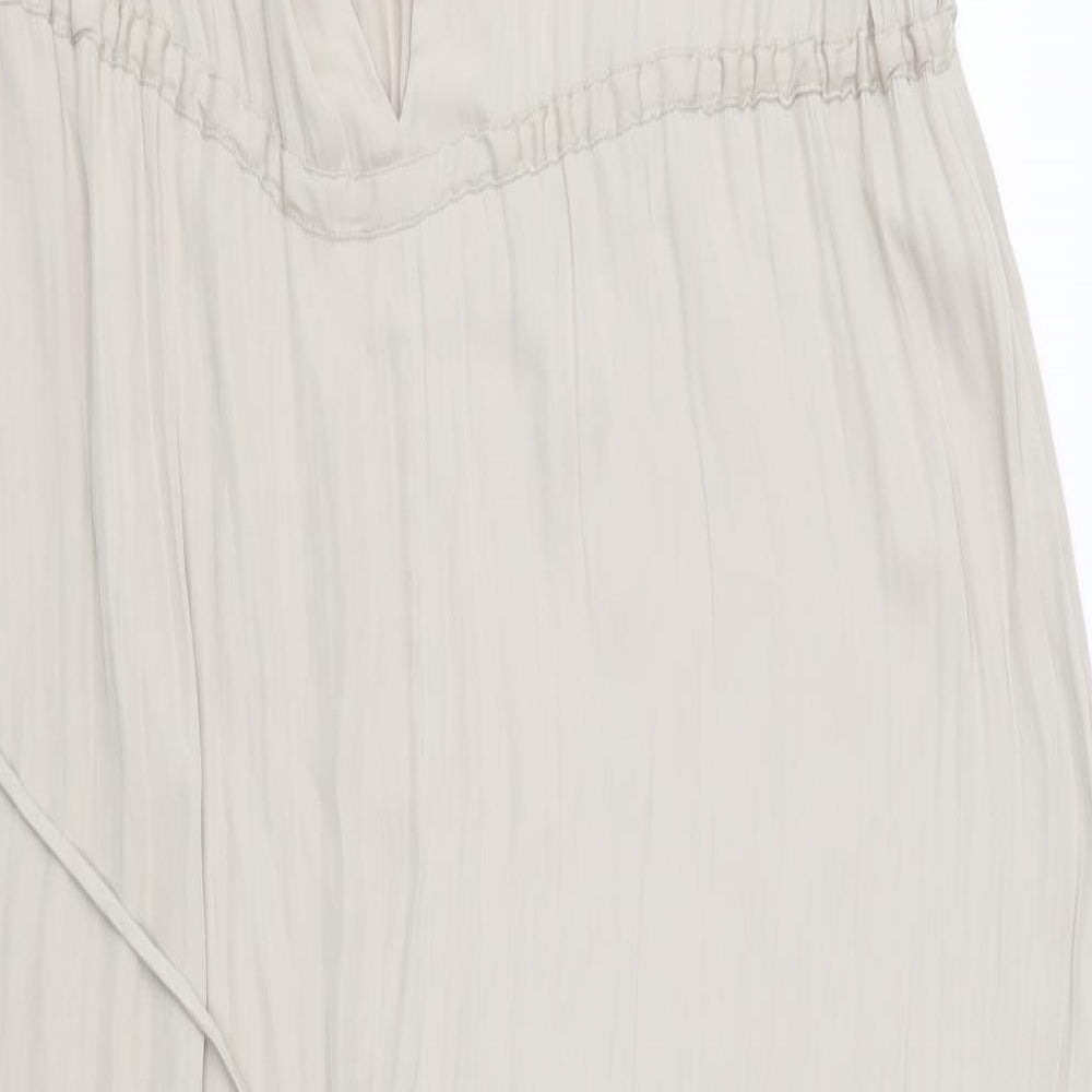 Miss Selfridge Womens Beige Maxi Size 6
