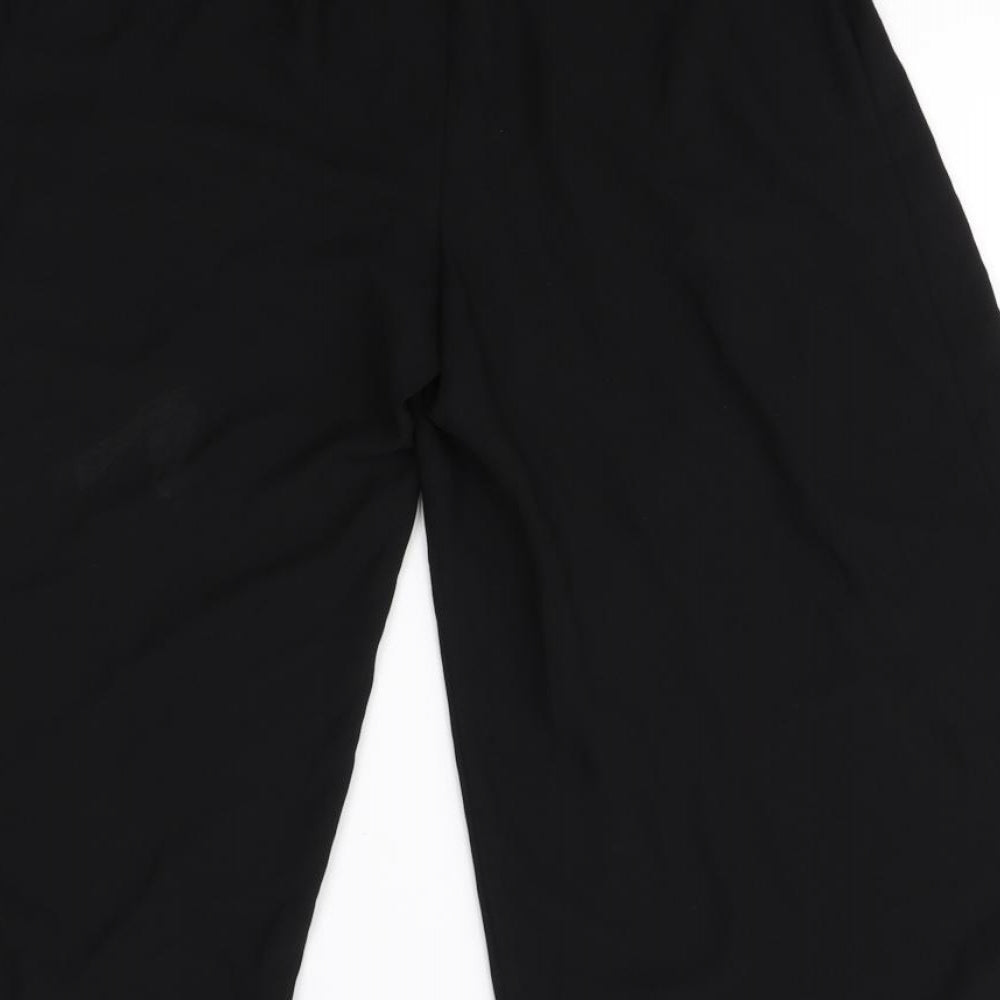 Primark Womens Black Trousers Size 10 L27 in