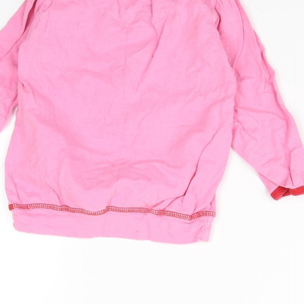 Evie Angel Girls Pink Basic T-Shirt Size 2-3 Years