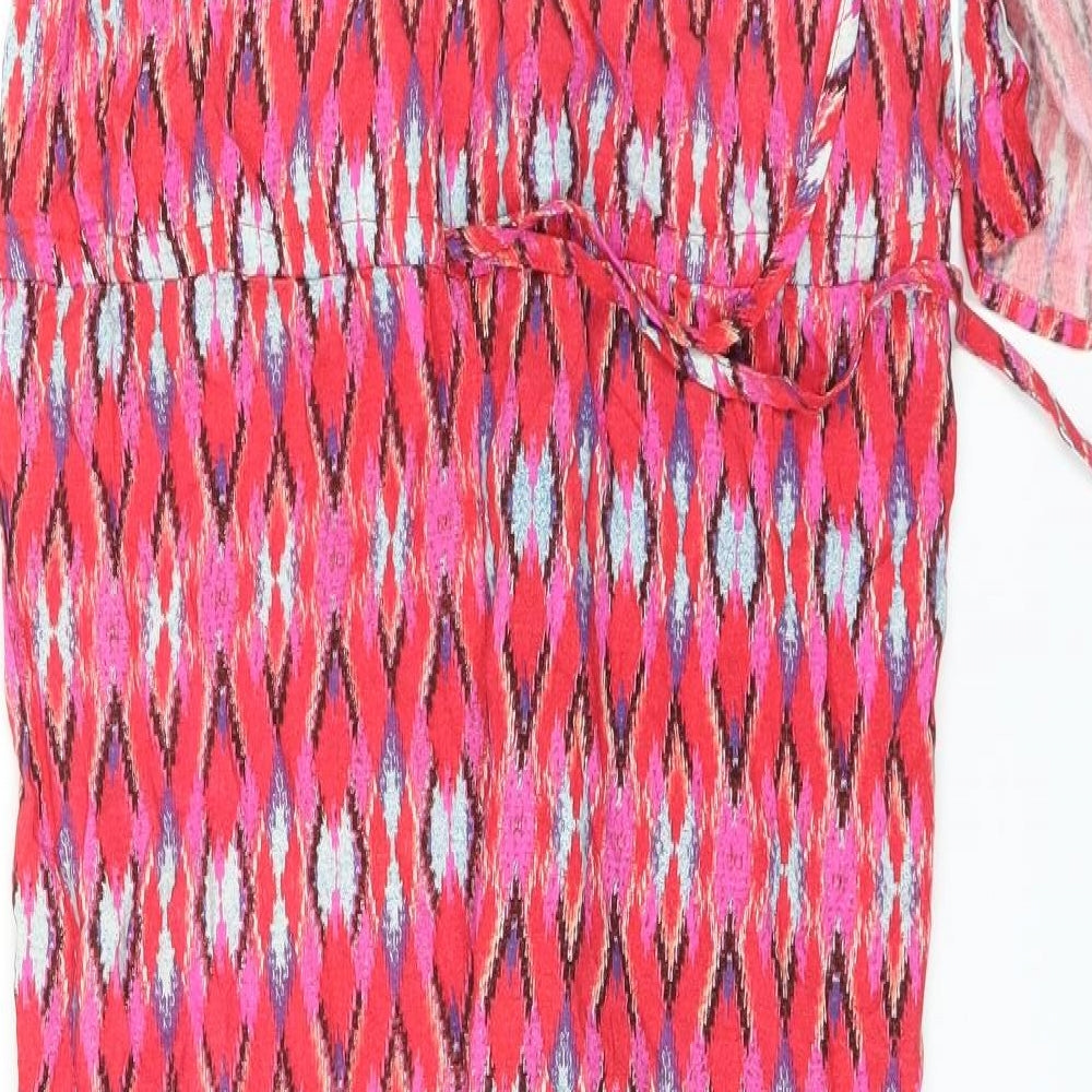 Avon Womens Red A-Line Size 8
