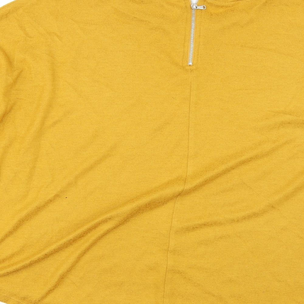 Primark Womens Yellow Pullover Jumper Size M