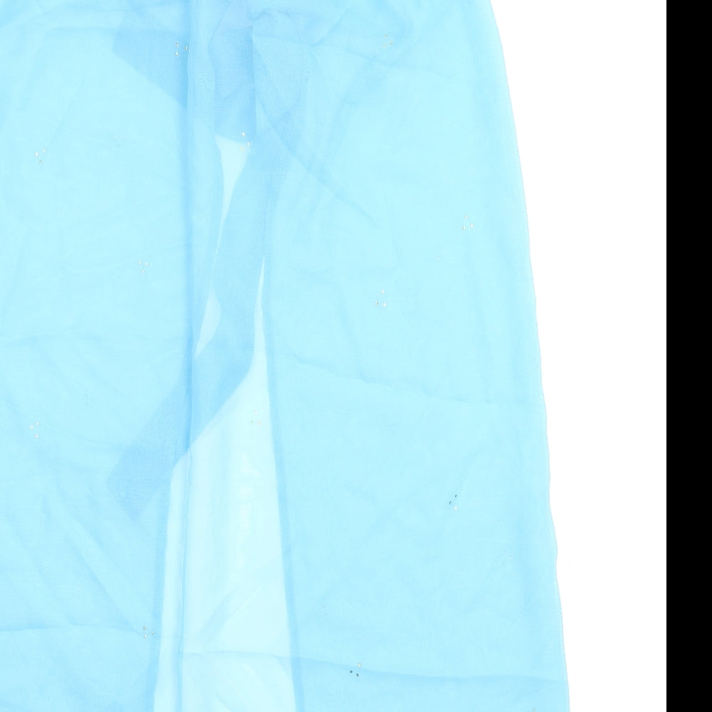 Atmosphere Womens Blue Basic Blouse Size 10 - Cape