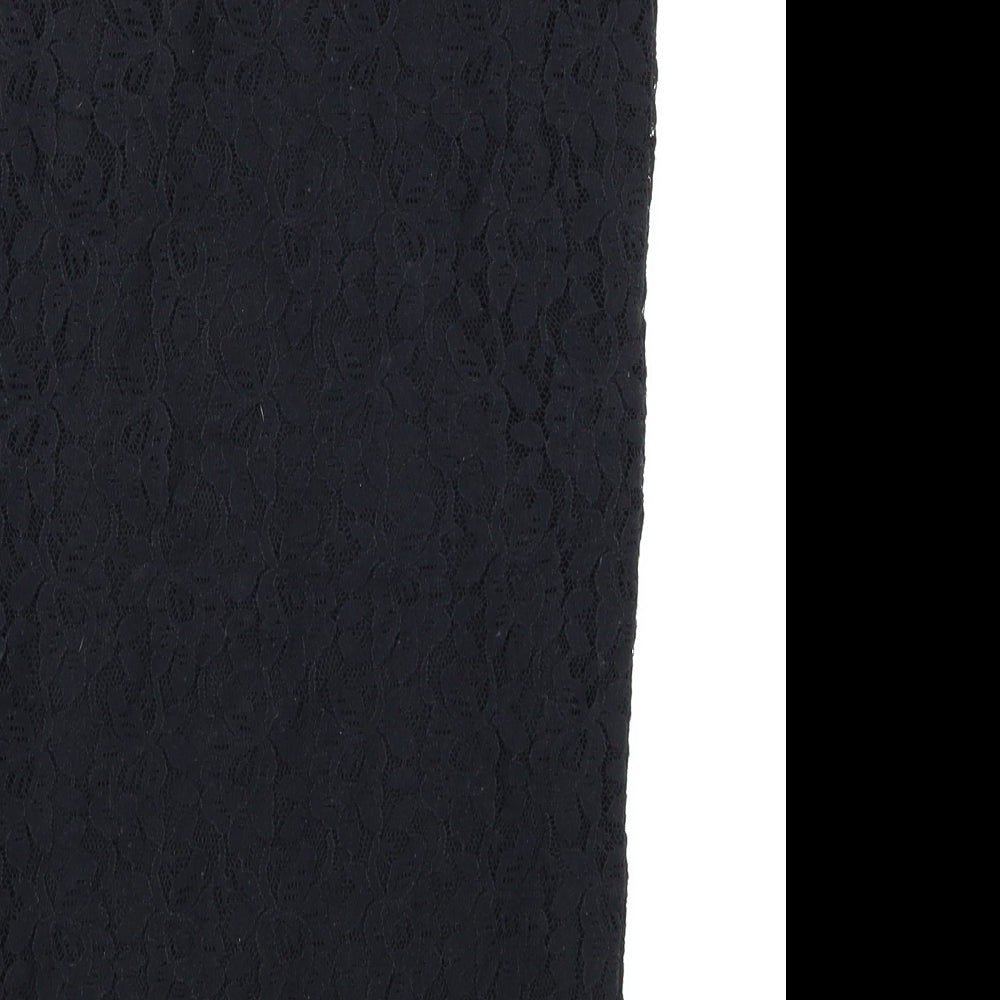 G21 Womens Black Straight & Pencil Skirt Size 12