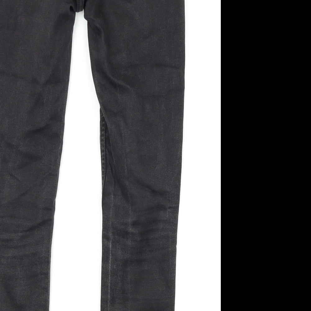 New Look Womens Black Denim Skinny Jeans Size 12 L25 in