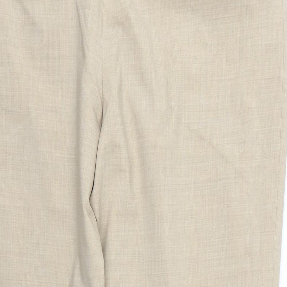 Artigiano Mens Beige Trousers Size 16 L30 in