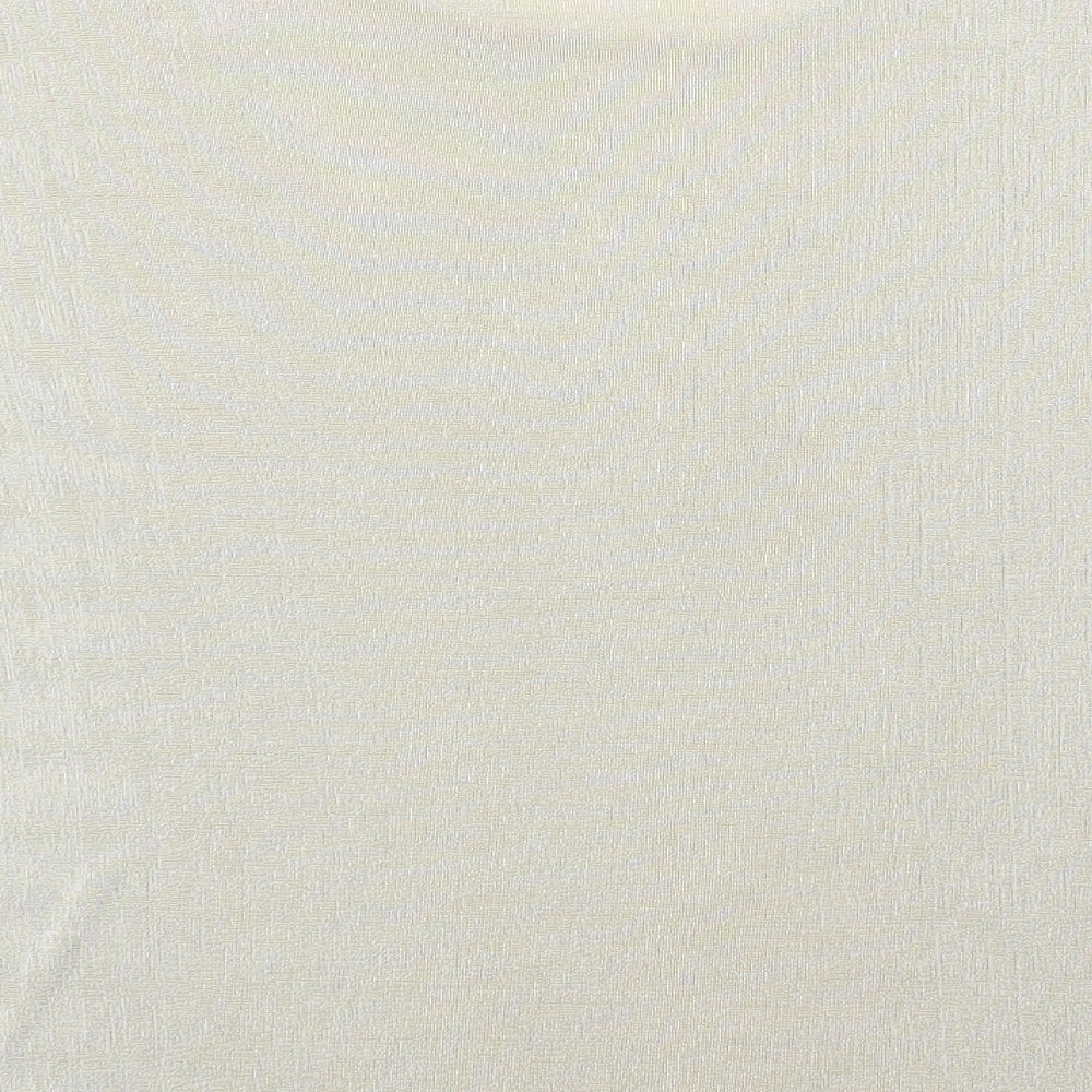 Eye design Womens Ivory Basic T-Shirt Size 2XL