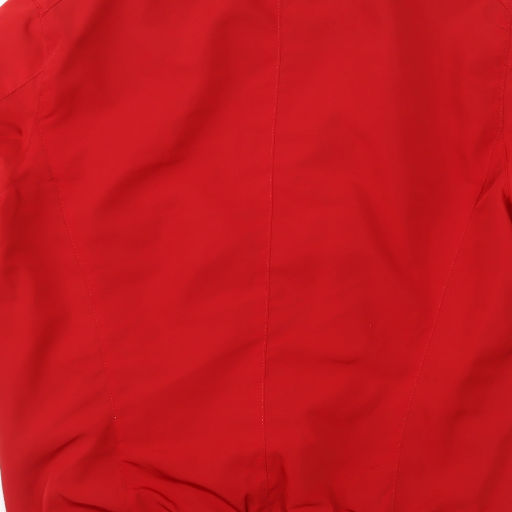 Zara Mens Red Bomber Jacket Jacket Size M
