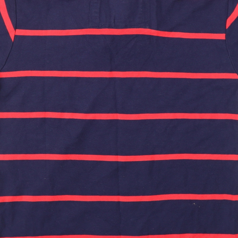 Abercrombie & Fitch Mens Multicoloured Striped Polo Size S