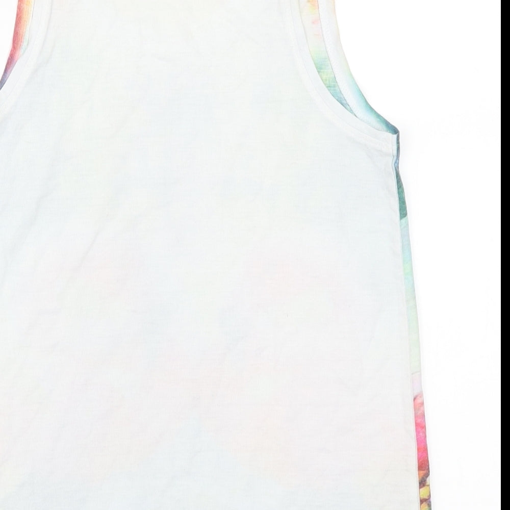 Young Dimension Girls White Basic Tank Size 12-13 Years