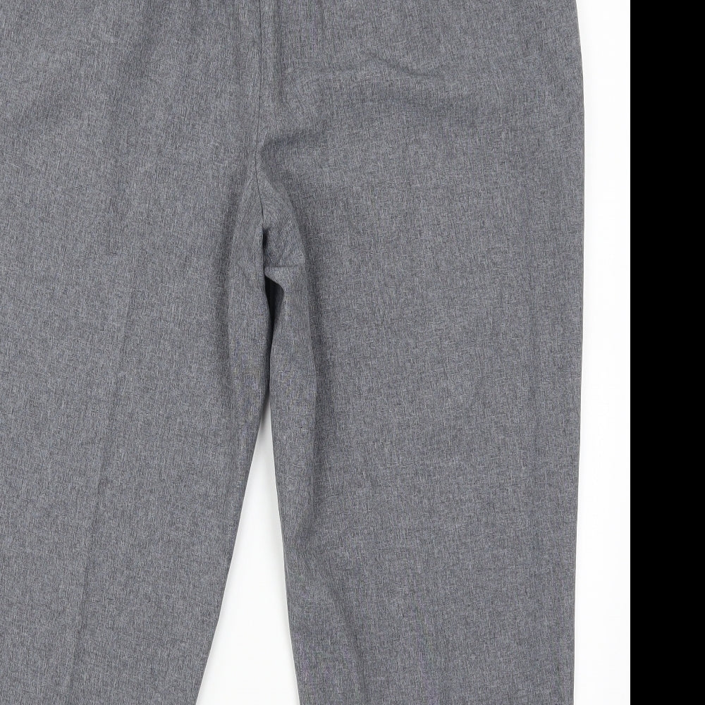 Bon Marche Womens Grey Trousers Size 18 L22 in