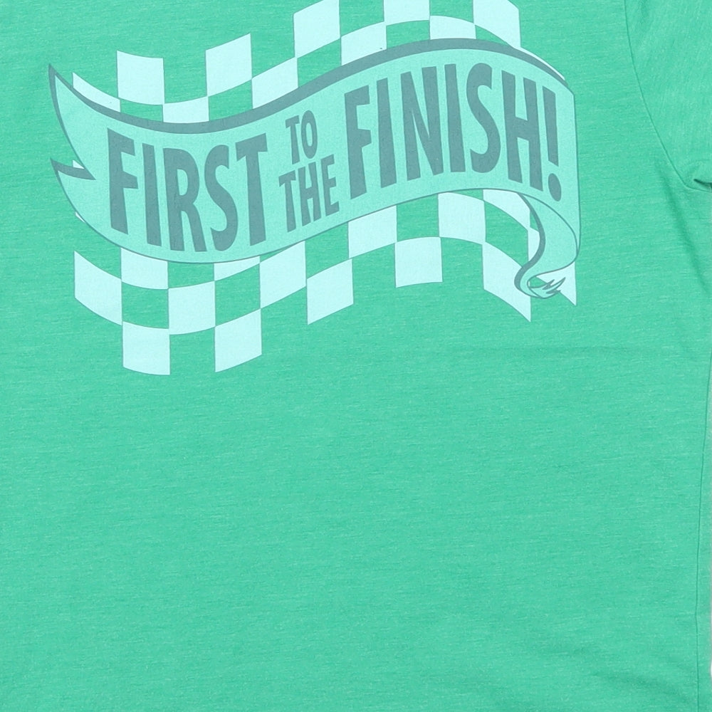 NEXT Boys Green Basic T-Shirt Size 7 Years