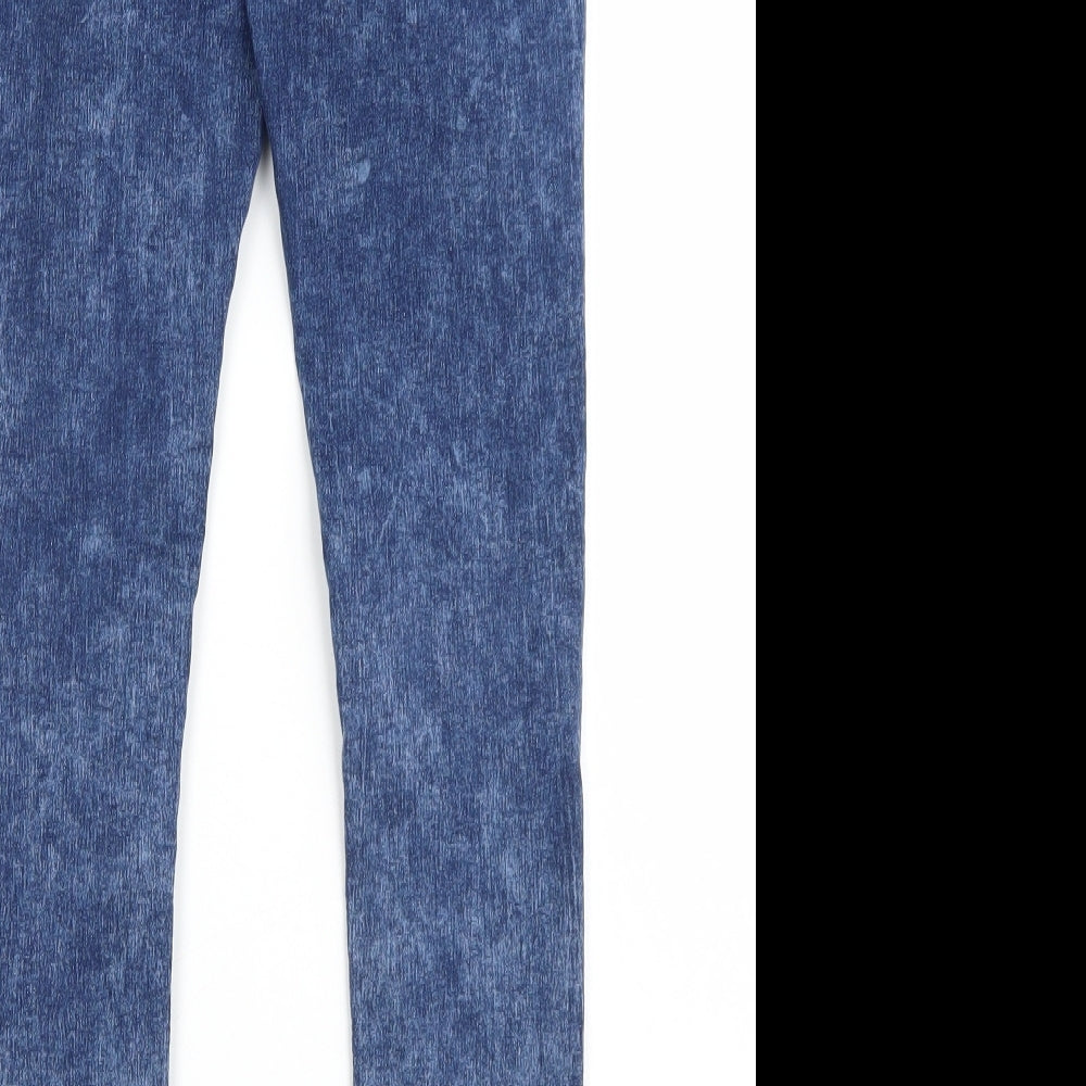 Newlook Girls Blue Skinny Jeans Size 10 Years