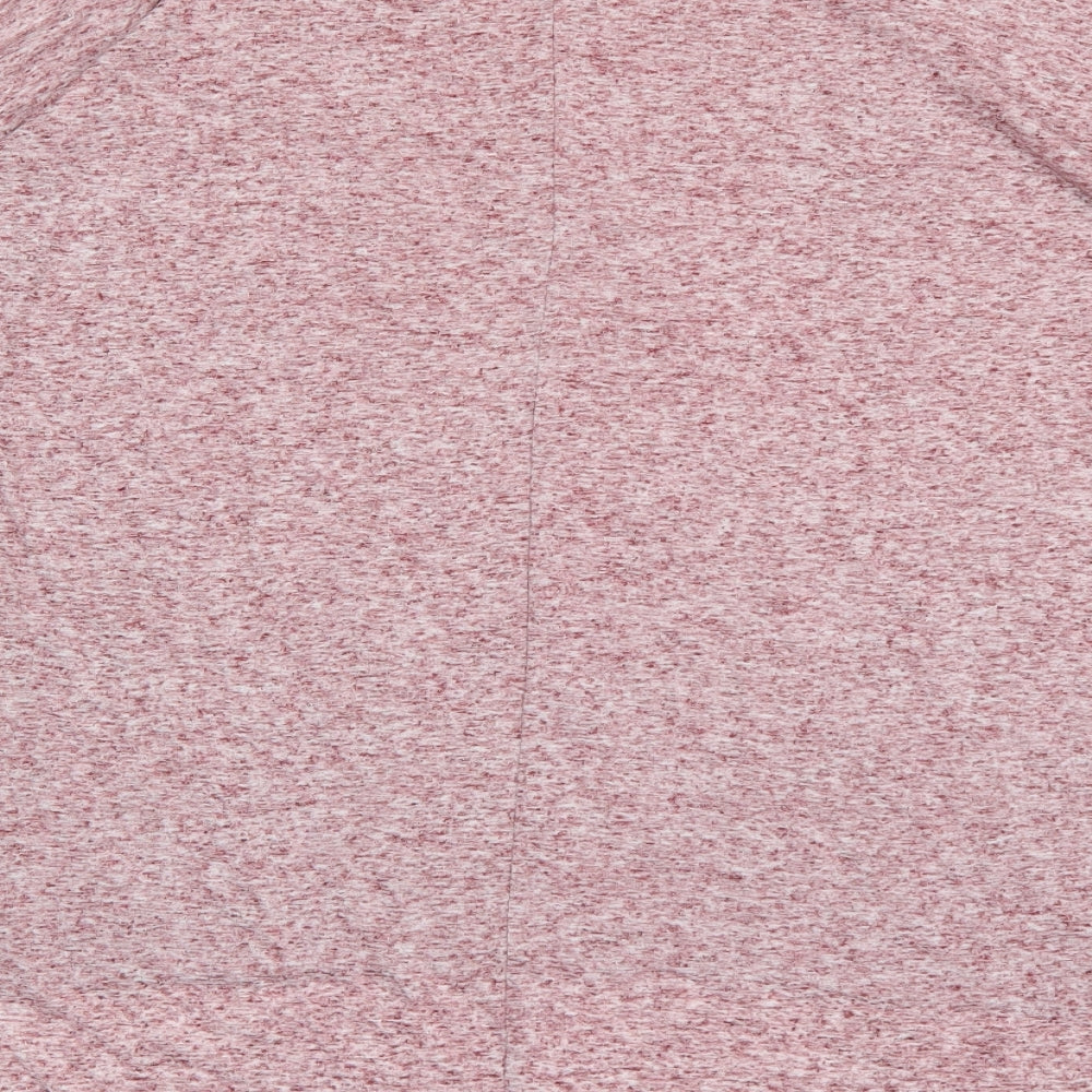 Blonde & Blonde Womens Pink Basic T-Shirt Size 8