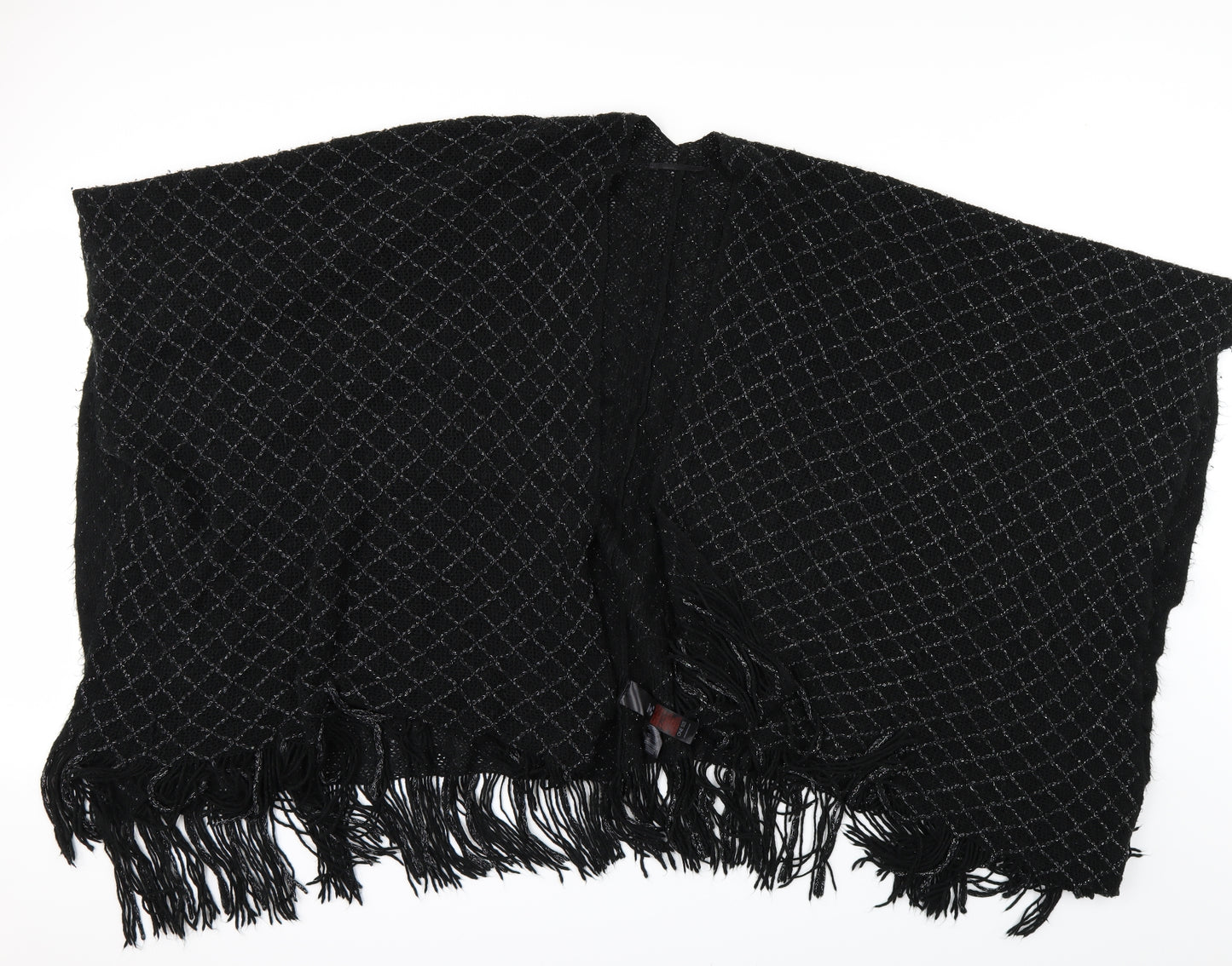 Preworn Womens Black Shawl/Wrap - `
