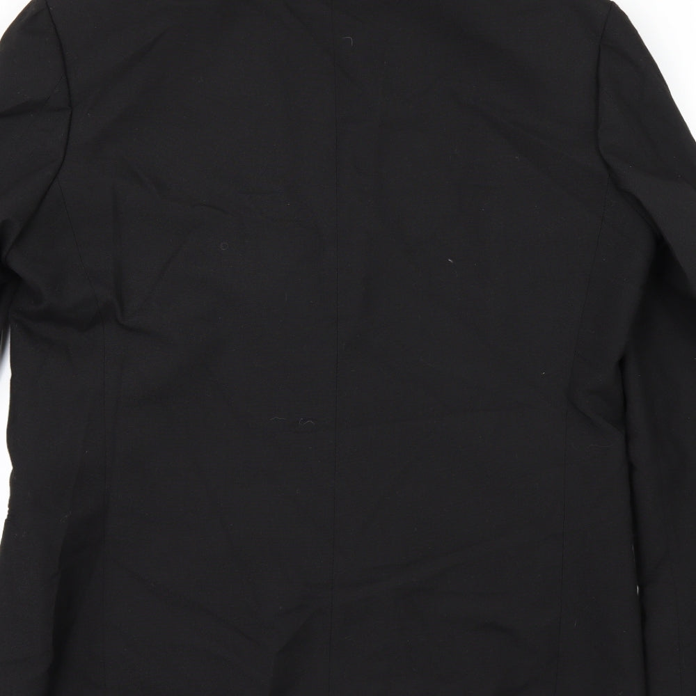 Greenwood Mens Black Jacket Suit Jacket Size 42