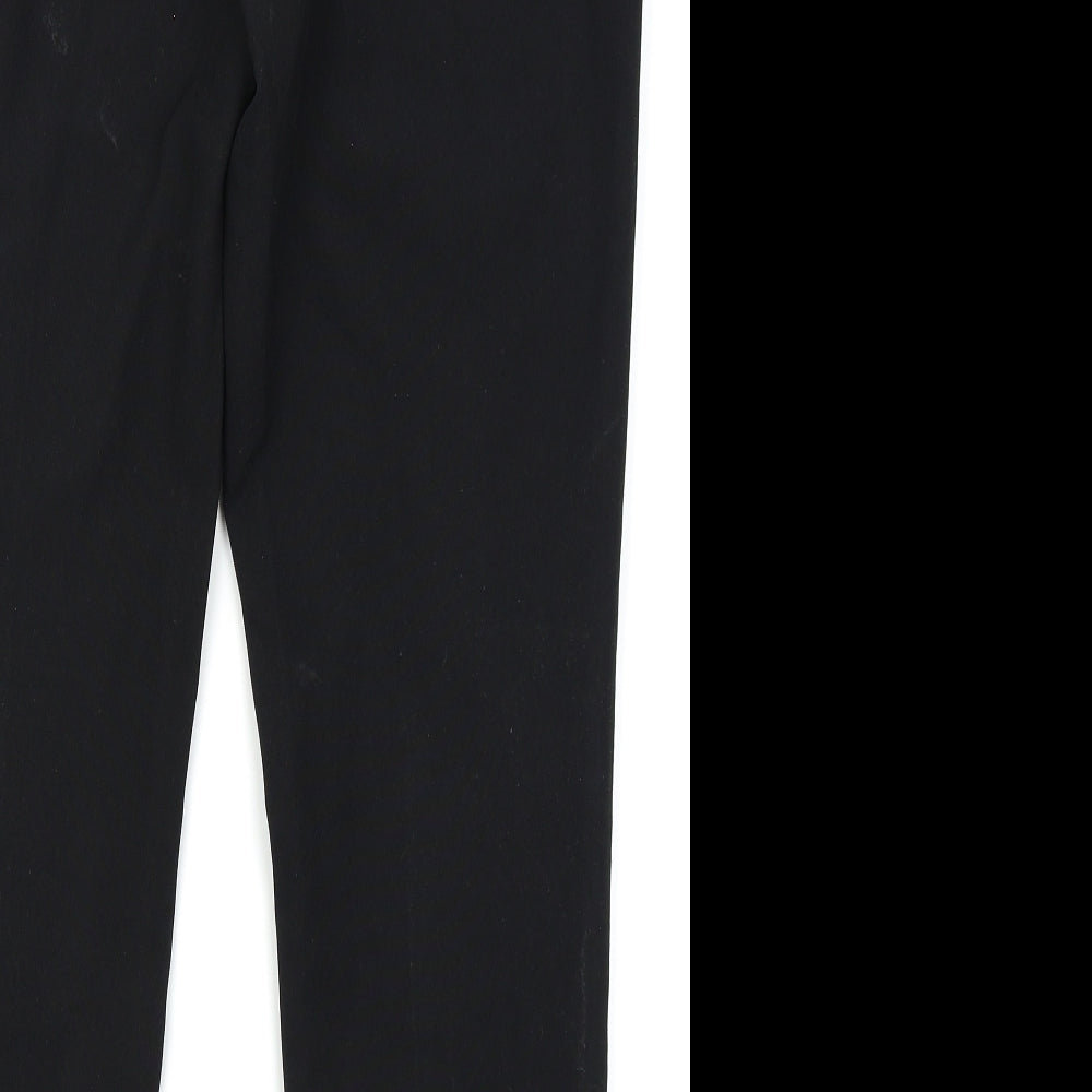 Primark Womens Black Trousers Size 10 L25 in