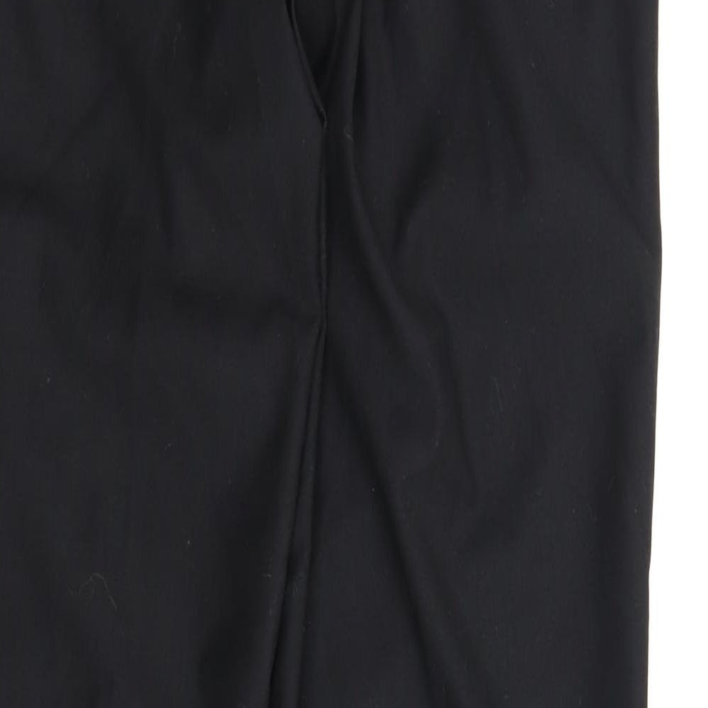 Matalan Mens Black Trousers Size 32 in L31 in