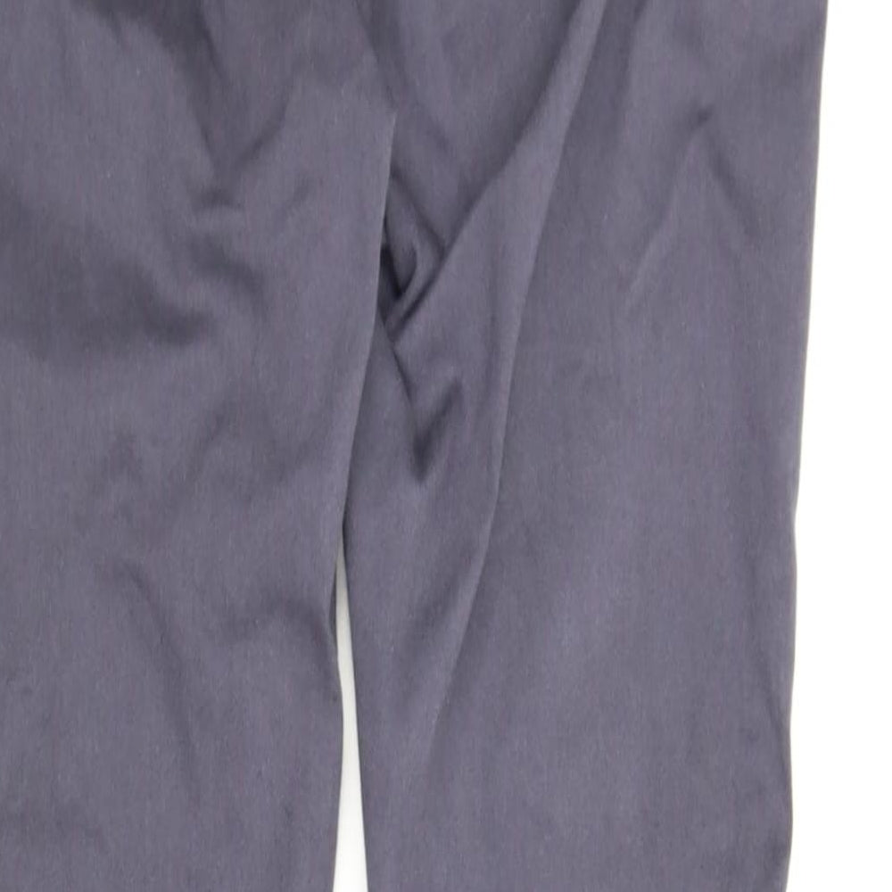 Very Womens Grey Carrot Trousers Size 14 L30 in