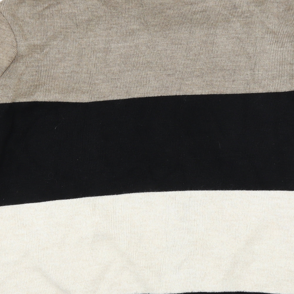 George Mens Black Full Zip Jumper