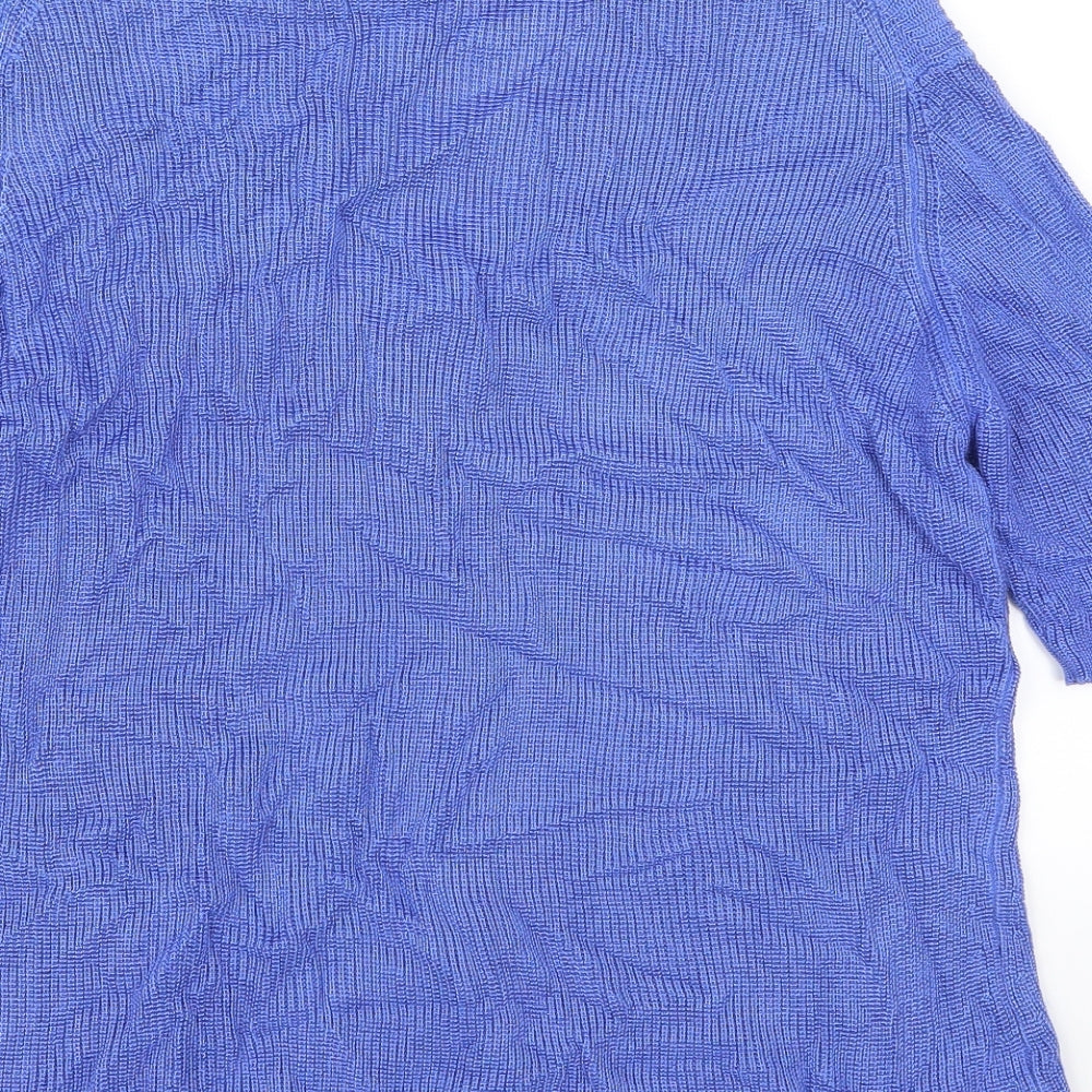 Precis Womens Blue Cardigan Jumper Size L