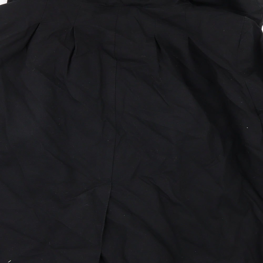 Atmosphere Womens Black Pea Coat Coat Size 14