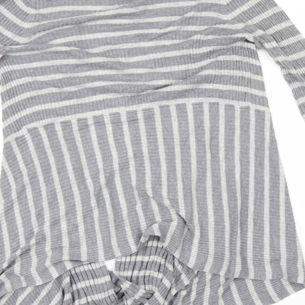 Marks and Spencer Womens Grey Cardigan Jumper Size 12