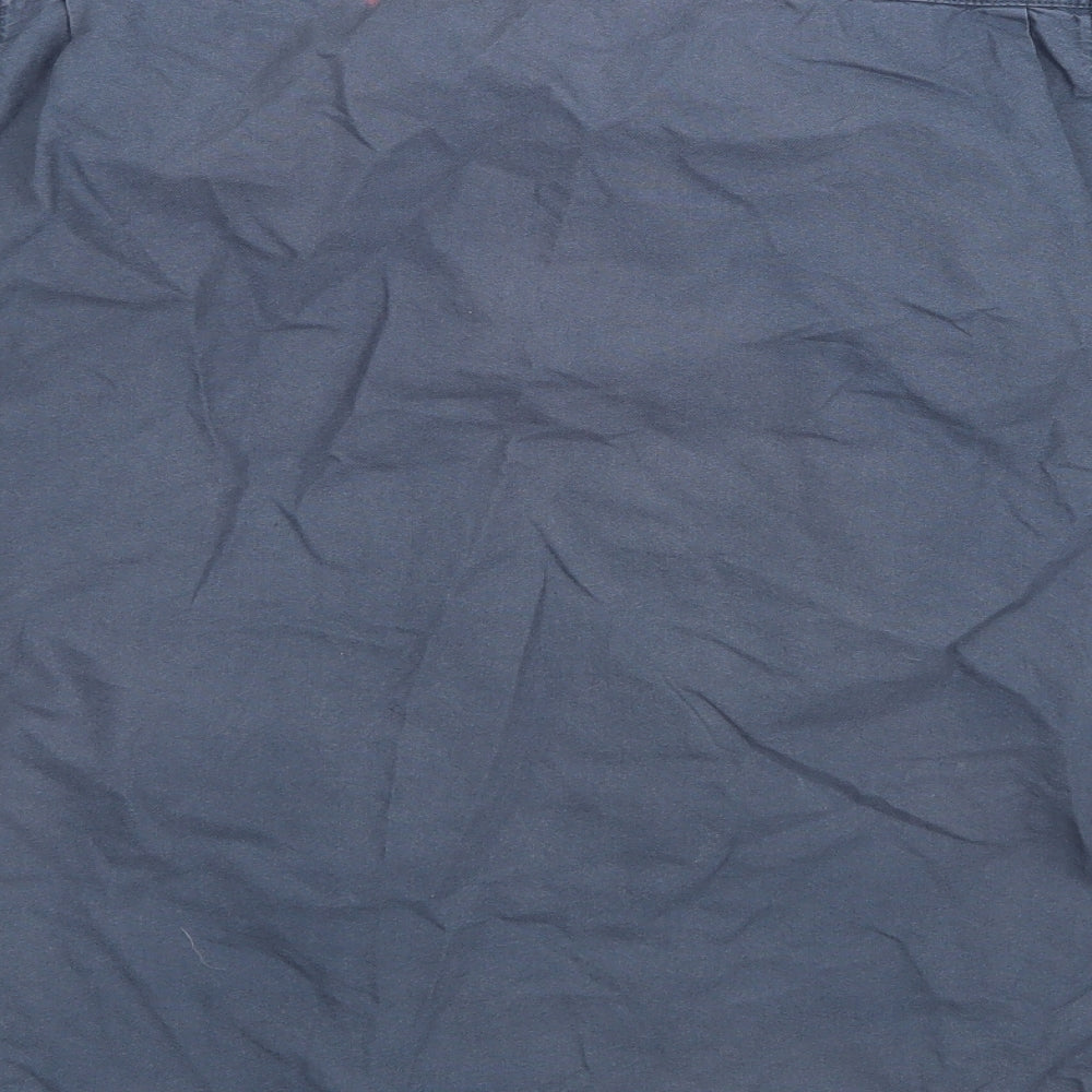 Red Herring Mens Blue Button-Up Size S