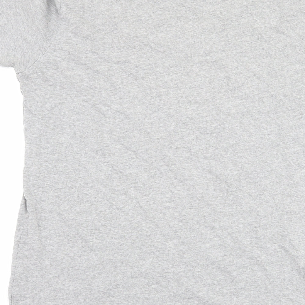 Bella + Canvas Mens Grey T-Shirt Size S - Graphic