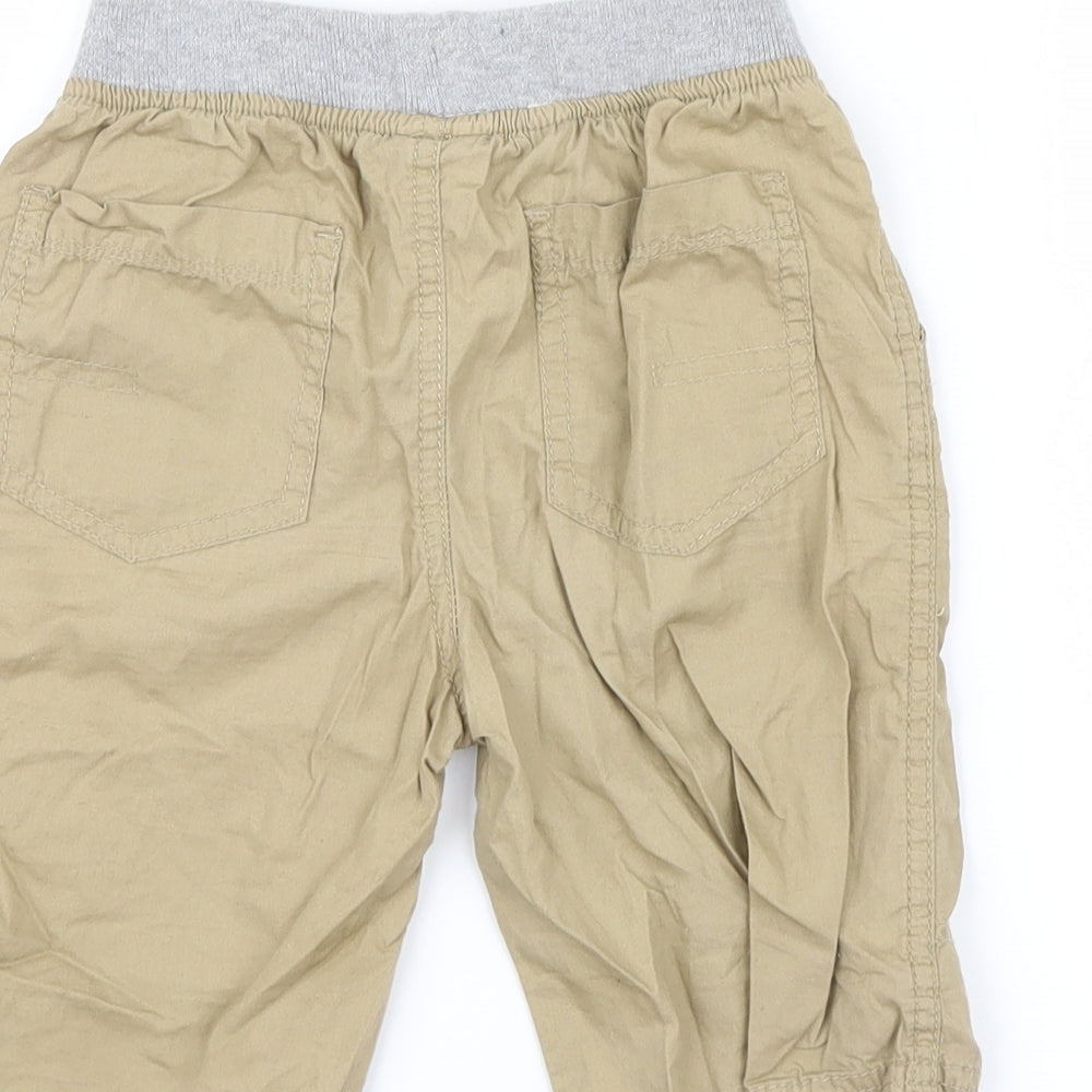 Urban Rascals Boys Beige Capri Trousers Size 6 Years