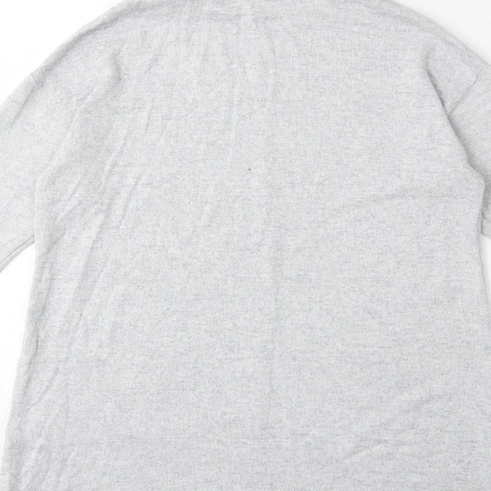 Marks and Spencer Womens Grey Knit Pullover Jumper Size 6