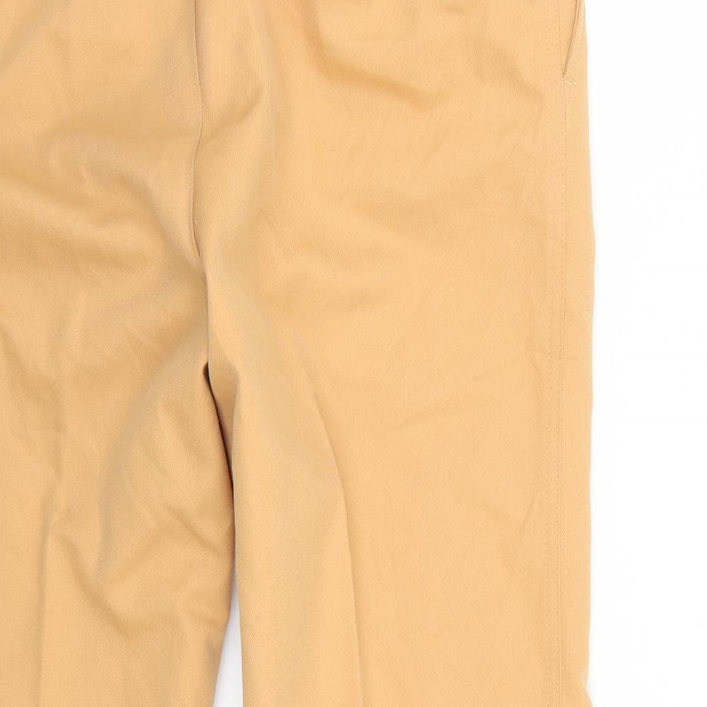 Uniqlo Womens Orange Trousers Size 27 L26 in