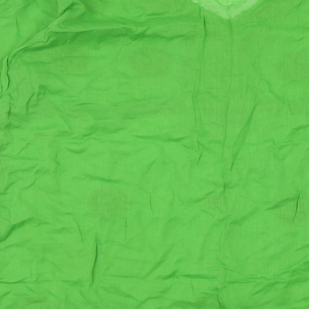Preworn Womens Green Basic Blouse Size S