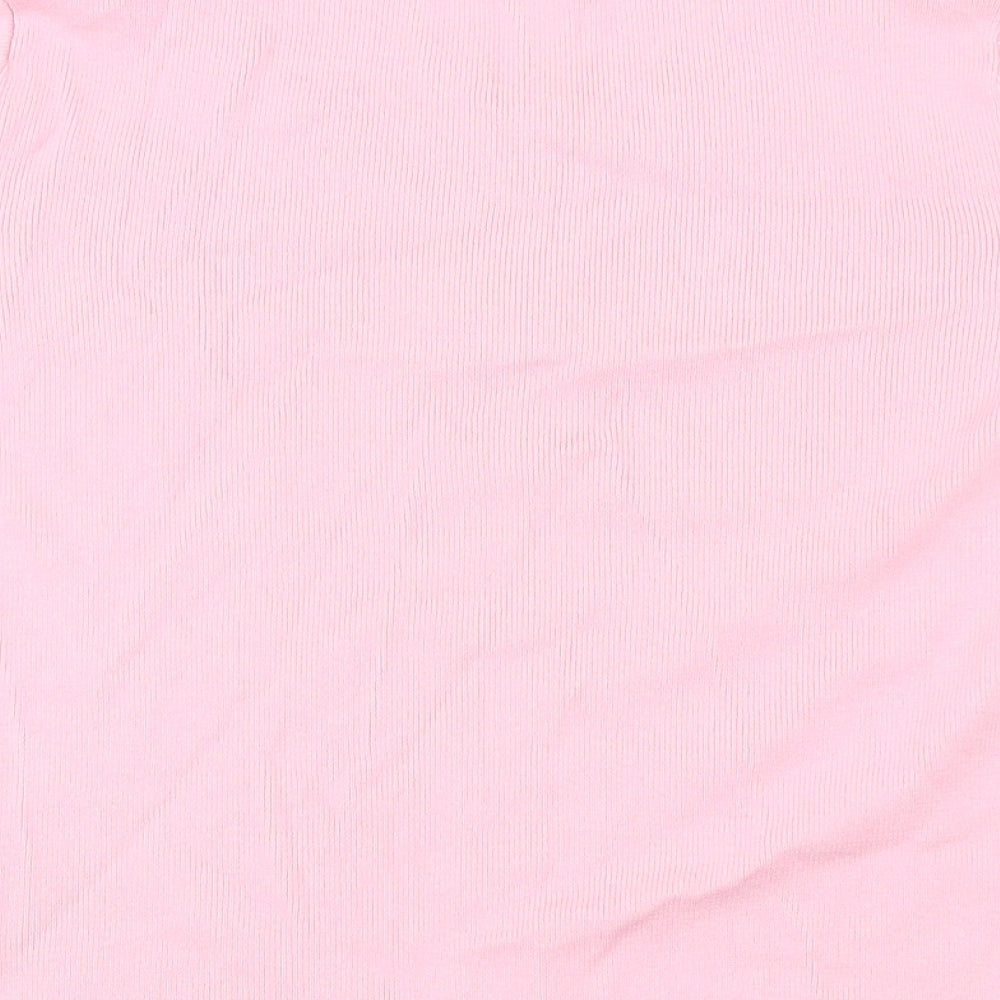 Jumper Womens Pink Pullover Jumper Size M