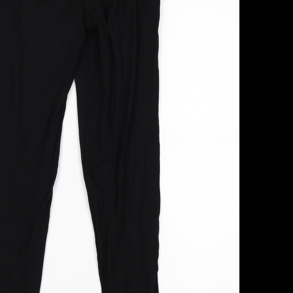 Primark Womens Black Sweatpants Trousers Size 6 L25 in